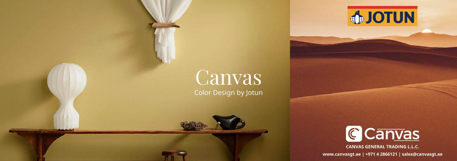 Canvas Jotun Colour Collection Canvas General Trading Llc