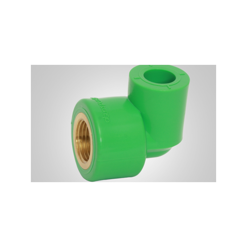 PPR FEMALE THREADED ELBOW 25mm x 3/4 - Awasi Enterprises Ltd