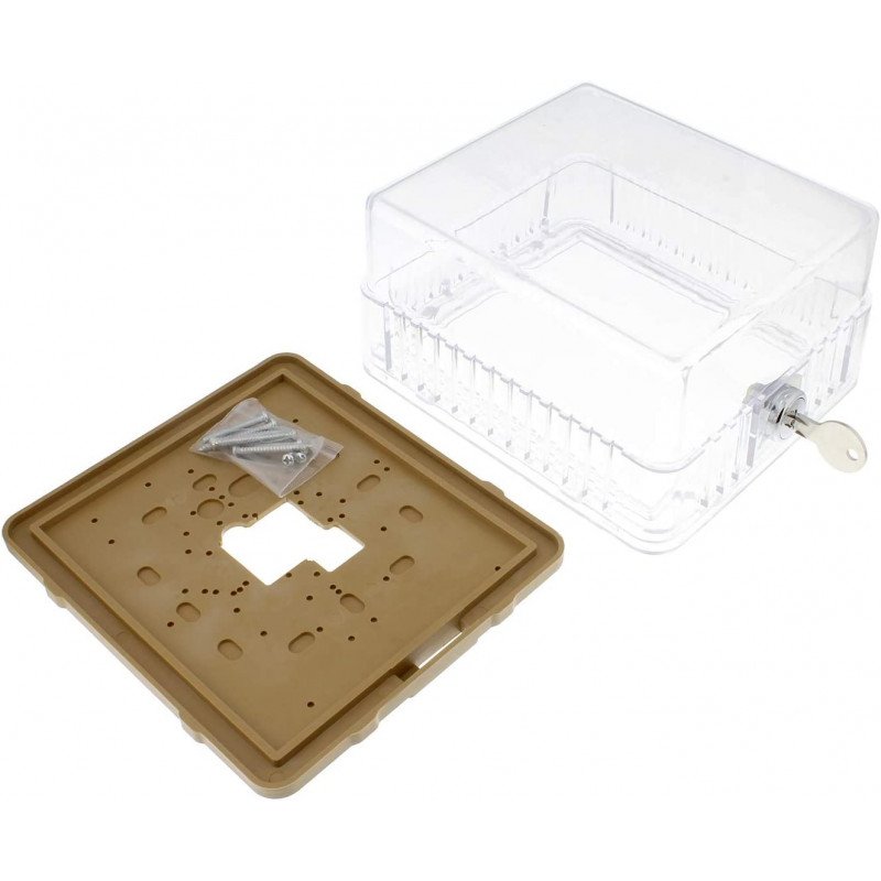 Zilco Thermostat Guard Box 130 x 122 x 75mm | Canvas General Trading L.L.C