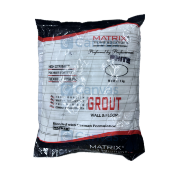 Matrix Tiling Solutions 1kg Grout - Canvas General Trading LLC