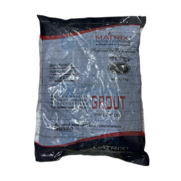 Matrix Tiling Solutions 1 KG Grout Black - Canvas General Trading LLC