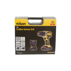 Rolson 18V Cordless Hammer Drill