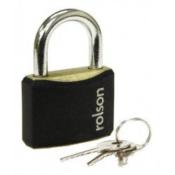 Rolson 40mm Black Padlock