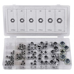 Rolson 100pc Locknut Assortment