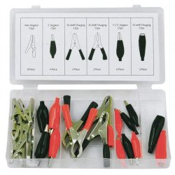 Rolson 24pc Electrical Clip Asst