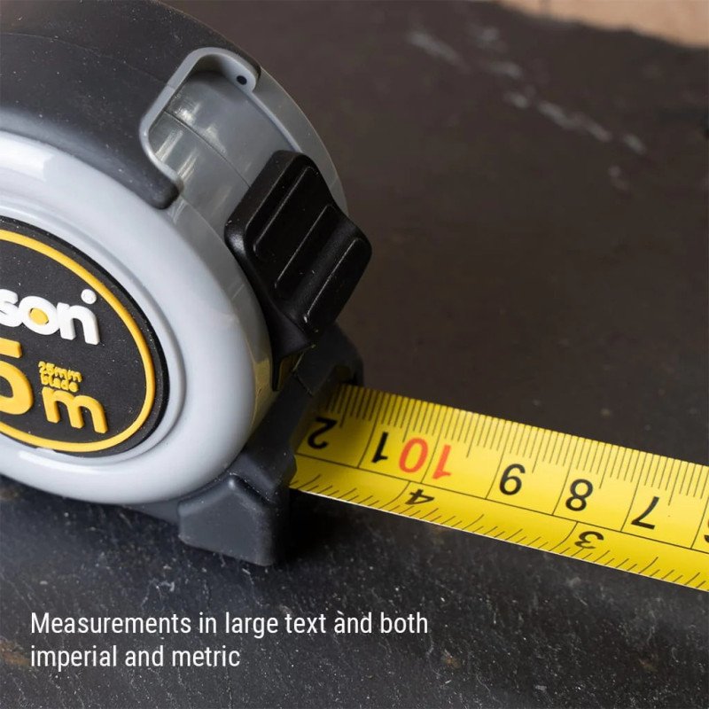 Rolson 5m x 25mm Nylon Tape with Magnetic Tip