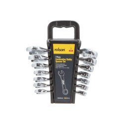 Rolson 7pc Stubby Combination Spanner Set
