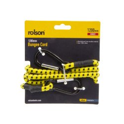 Rolson 1200mm Bungee Cord with Snap Hook