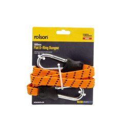 Rolson 1800mm Flat D-Ring Bungee Heavy Duty