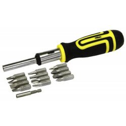 Rolson 14 in 1 Ratchet Handle Screwdriver