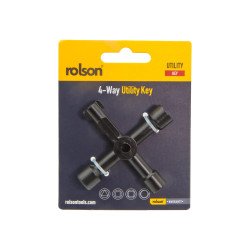 Rolson 4 Way Service Utility Key