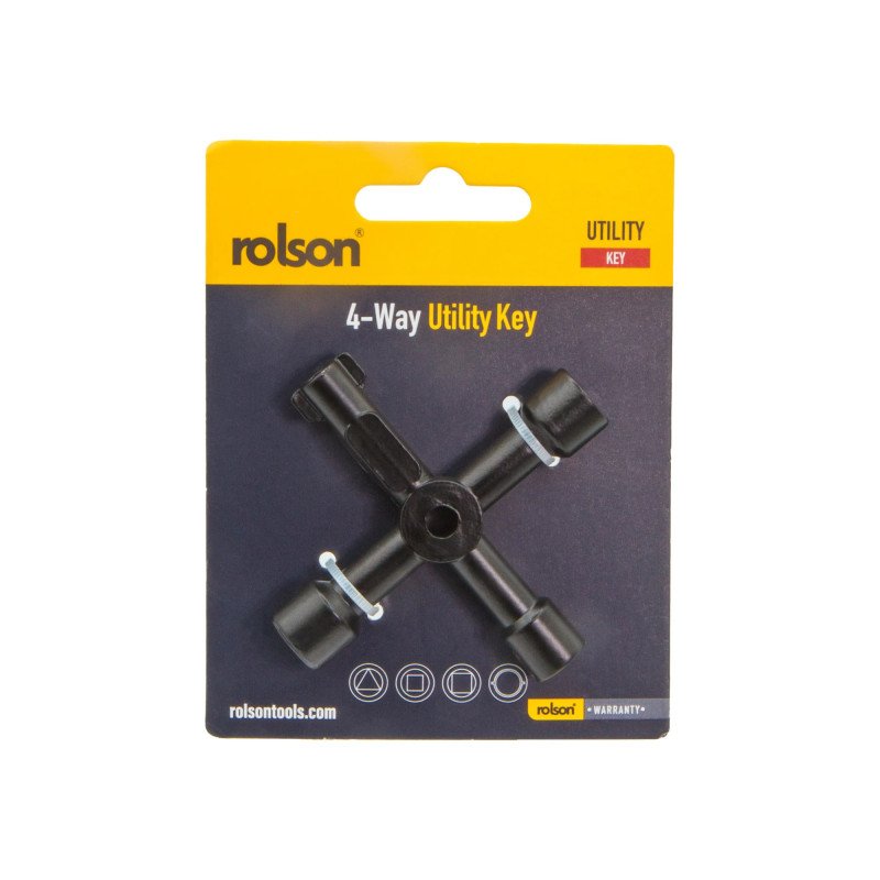 Rolson 4 Way Service Utility Key