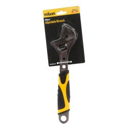 Rolson 300mm Adjustable Wrench Black Nickel