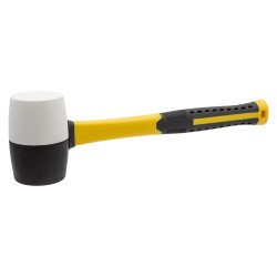 Rolson 16oz Combination Black & White Rubber Mallet