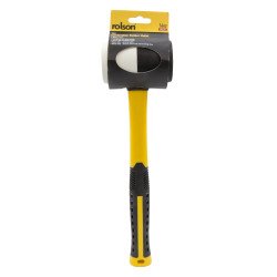 Rolson 16oz Combination Black & White Rubber Mallet
