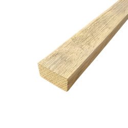 White Wood 1 x 2 x 13ft | Canvas General Trading L.L.C