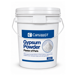 CanvasGT Plaster of Paris 20kg Bucket | Gypsum Powder Al Quoz Dubai