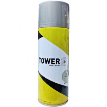 Tower Spray Paint Silver -...