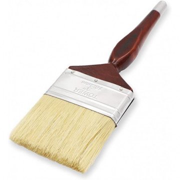 Tower 3" Paint Brush Silver