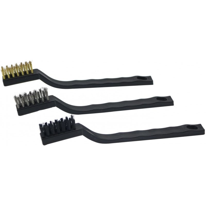 Mtx Metal Head Brush Set - 3pcs | Canvas General Trading L.L.C